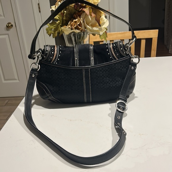 Vintage Coach Soho Bag With Removable Strap And Free Coach Wallet - Authentic - Picture 6 of 17